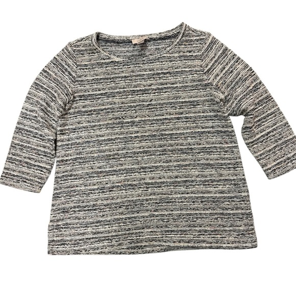 Loft 3/4 sleeve Multicolor Sweater - Picture 1 of 13